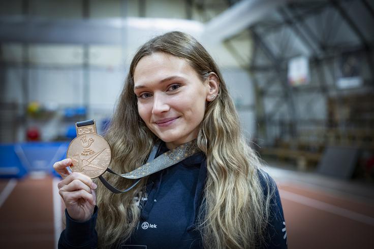 Na zadnji olimpijadi gluhih je osvojila kar tri bronasta odličja. | Foto: Ana Kovač