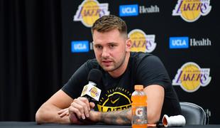 Luka Dončić v Los Angelesu obrnil nov list: "Ni bilo enostavno"