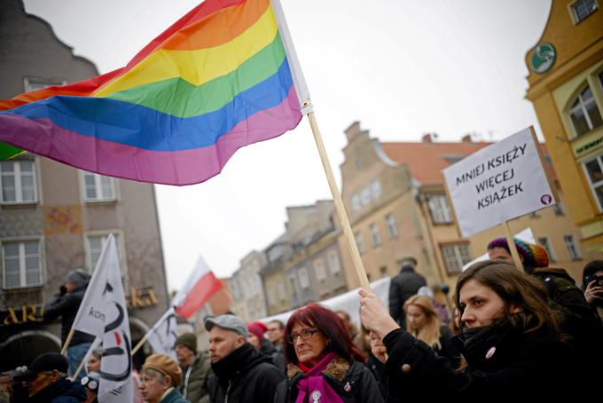 Poljska splav protest | Foto: Reuters