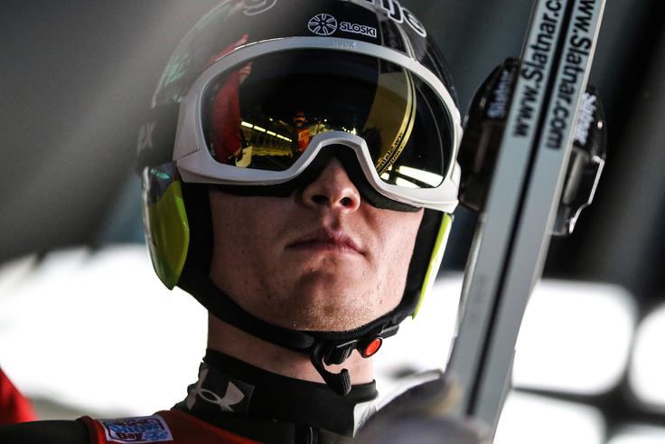 Anže Lanišek je v drugi seriji močno popravil vtis. | Foto: Sportida