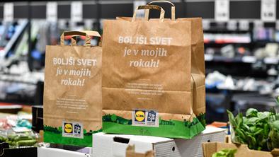S 1. junijem se Lidl Slovenija poslavlja od plastičnih nakupovalnih vrečk