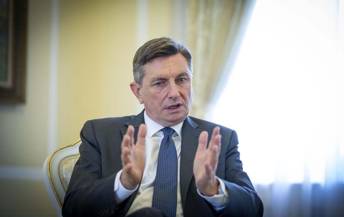 Borut Pahor | Borut Pahor opozarja na pomen samostojnega muzeja osamosvojitve in se želi o tem posvetovati s predsednikom vlade Robertom Golobom. | Foto Ana Kovač
