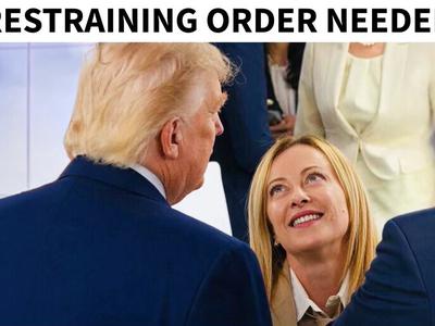 Trump z novo posmehljivo objavo na račun Meloni