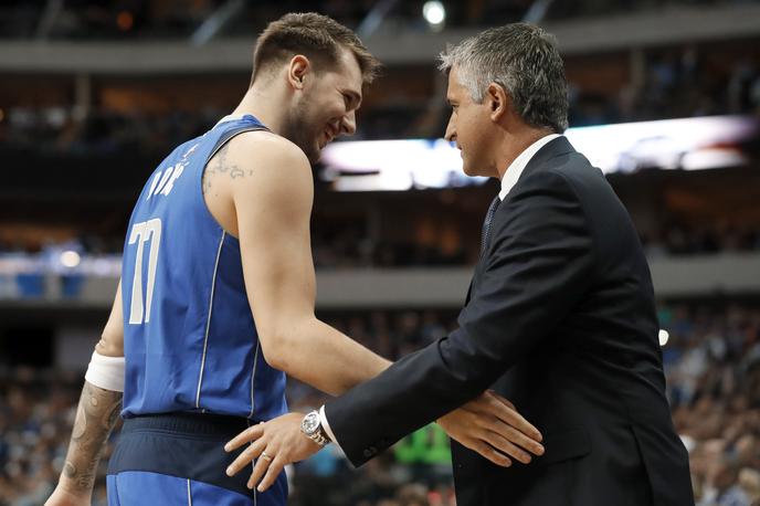 Igor Kokoškov, Dončić | Luka Dončić in Igor Kokoškov | Foto Guliverimage