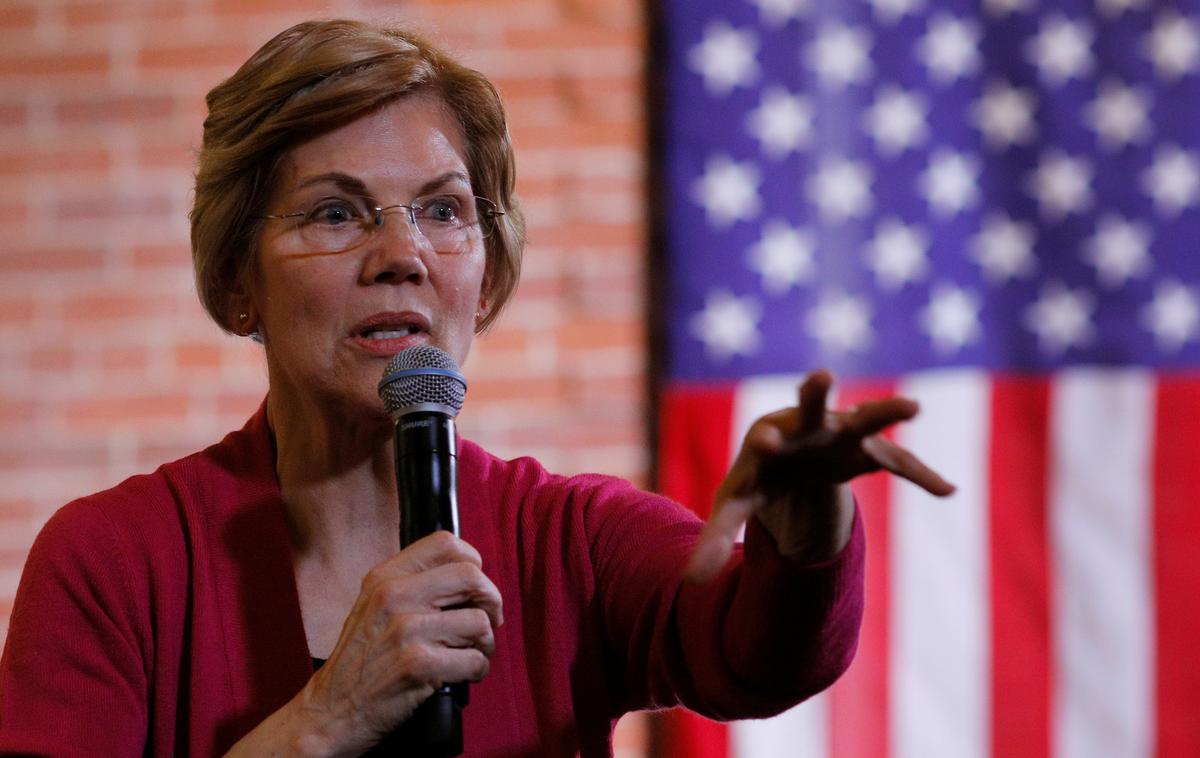 Elizabeth Warren | Demokratska senatorka Elizabeth Warren je v soboto uradno naznanila, da bo na volitvah leta 2020 kandidirala za predsednico ZDA. | Foto Reuters