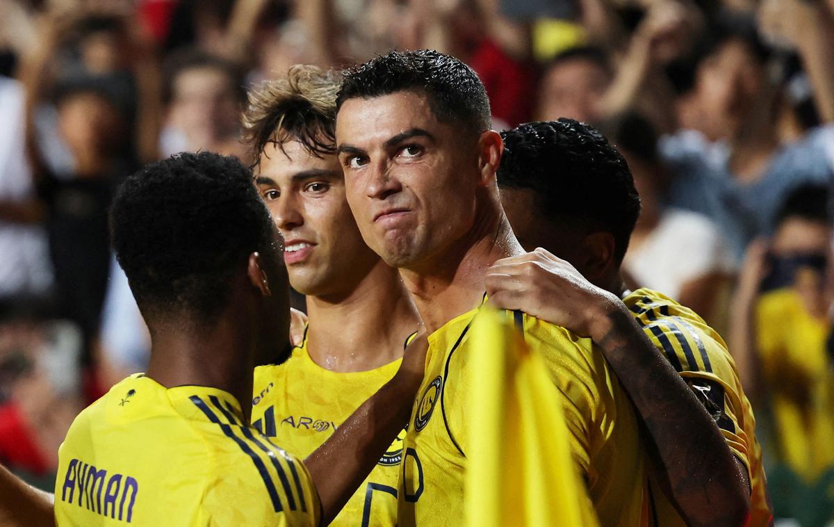 Cristiano Ronaldo | Cristiano Ronaldo je znova ostal brez lovorike v Savdski Arabiji. Od nje je bil oddaljen le eno minuto. | Foto Reuters