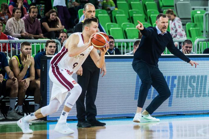 Rado Trifunović | Selektor Rado Trifunović je bil ponosen na mlade fante, ki so se borili proti Latviji. | Foto Grega Valančič/Sportida