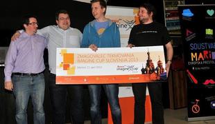 Zmagovalka slovenskega izbora tekmovanja Imagine Cup 2013 je ekipa Beezinga
