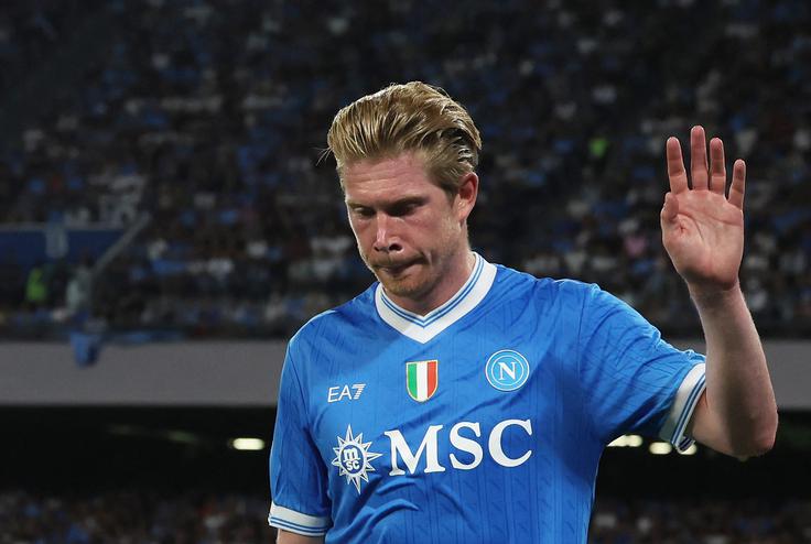 Kevin de Bruyne bo prvič zaigral za Belgijo, odkar v Italiji brani barve Napolija. | Foto: Reuters