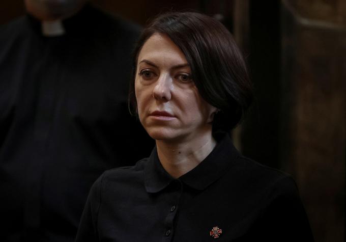 Maljarjeva je imela pomembno vlogo med rusko invazijo na Ukrajino, saj je dnevno objavljala novice o napredku države na fronti.  | Foto: Reuters