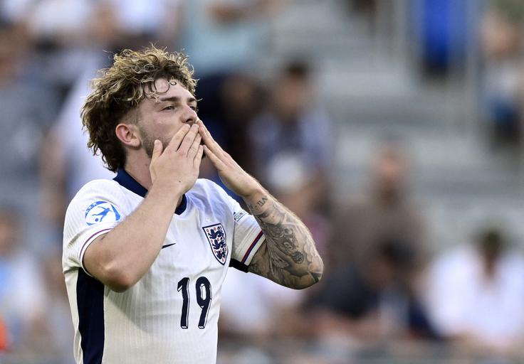 Harvey Elliott je Anglijo popeljal v veliki finale. | Foto: Reuters