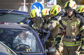 Gasilska vaja CZR Domžale, MGC Bistrica.