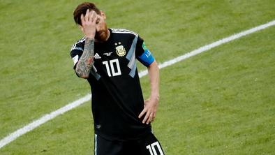 Messi pred tekmo s Hrvaško trpi