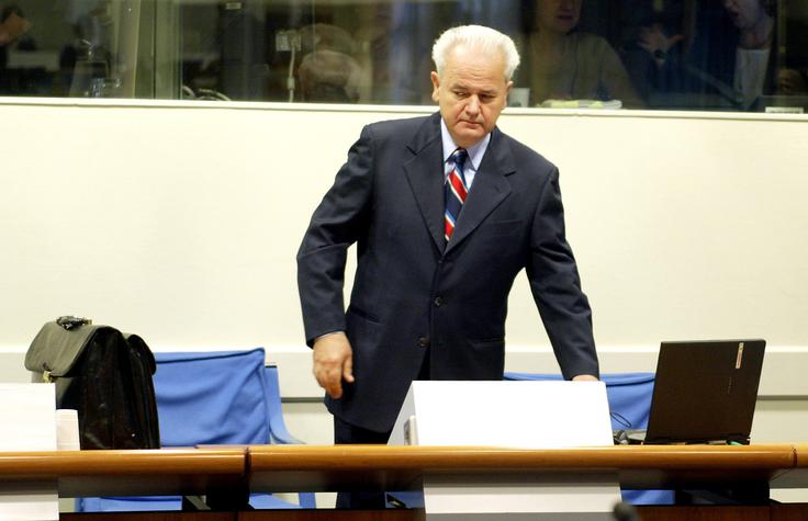 Slobodan Milošević Haag | Foto: Reuters