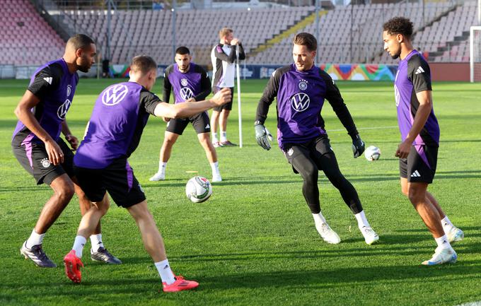 Trening nemških reprezentantov na stadionu v Zenici. | Foto: Guliverimage