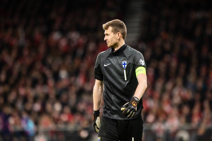 Lukaš Hradecky je marca v Köbenhavnu prejel tri zadetke, tri dni pozneje pa v Belfastu ohranil mrežo nedotaknjeno. | Foto: AP / Guliverimage