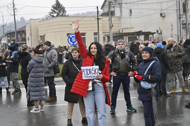 protesti, Srbija | Foto: Grgo Jelavic/Pixsell