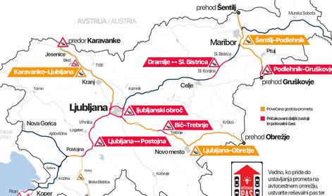 Greste na morje? Konec tedna Sloveniji spet grozi prometni kolaps