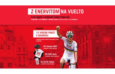 Z Enervitom na Vuelto #nagradnaigra