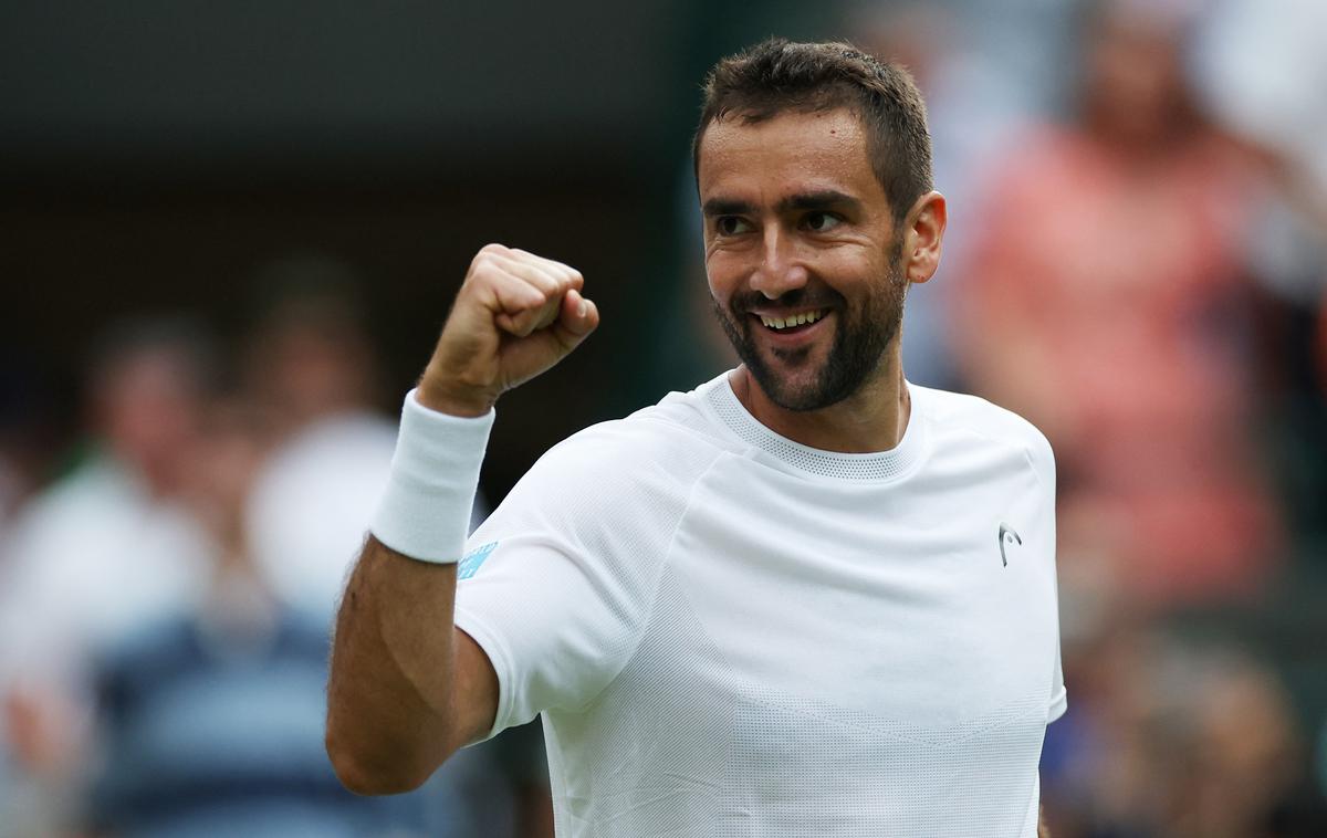 Marin Čilić | Marin Čilić ima v Wimbledonu razlog za zadovoljstvo. | Foto Reuters