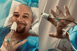 Tomi Meglič se je oglasil iz bolnišnice