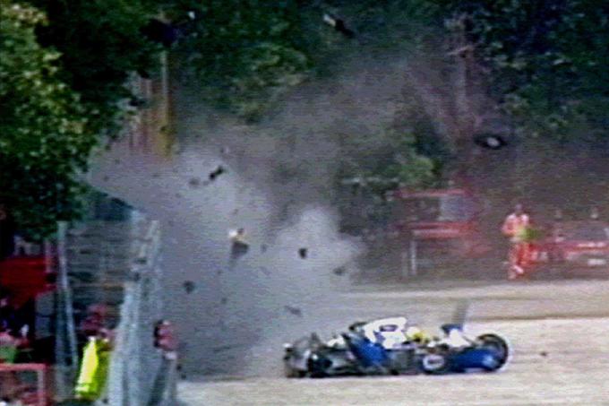 Nesreča, ki je Senna ni preživel. | Foto: Reuters