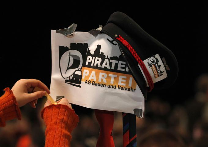 Piratska stranka  je v Nemčiji dobila štiri predstavnike v nemških zveznih deželah. | Foto: Reuters