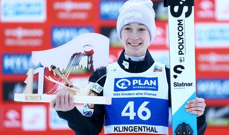 Prevc za zmago ugnala veliko tekmico in na večni lestvici prehitela brata: Ta skakalnica me vedno heca, a ... #video