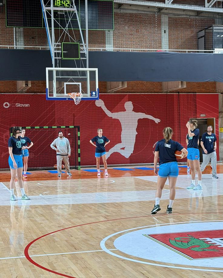 slovenska ženska košarkarska reprezentanca | Foto: KZS