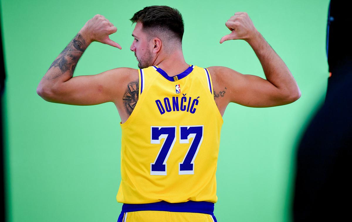 Luka Dončić | Luka Dončić začenja prvo popolno sezono kot član LA Lakers.  | Foto Reuters