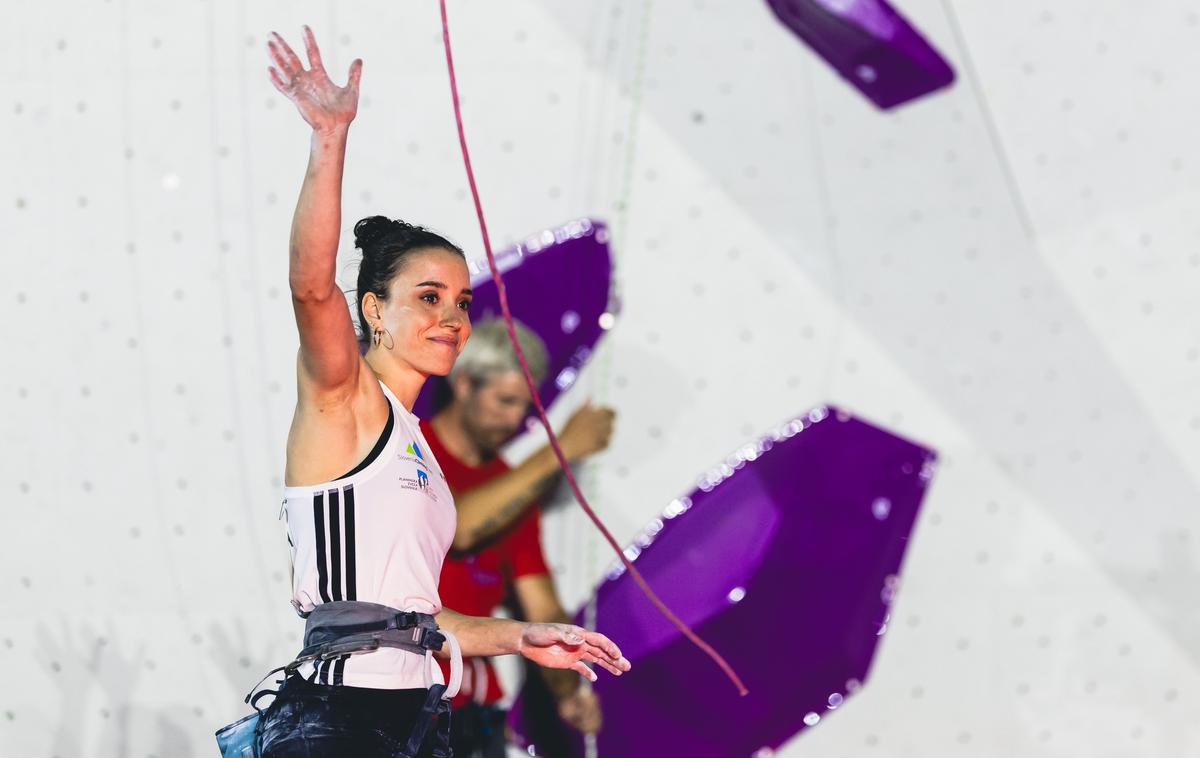 Rosa Rekar | Rosa Rekar je letos s petim mestom najvišje uvrščena Slovenka v skupnem seštevku sezone v težavnostnem plezanju.  | Foto Grega Valančič/PZS