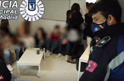 Sredi epidemije Madrid postal meka ilegalnih zabav #video