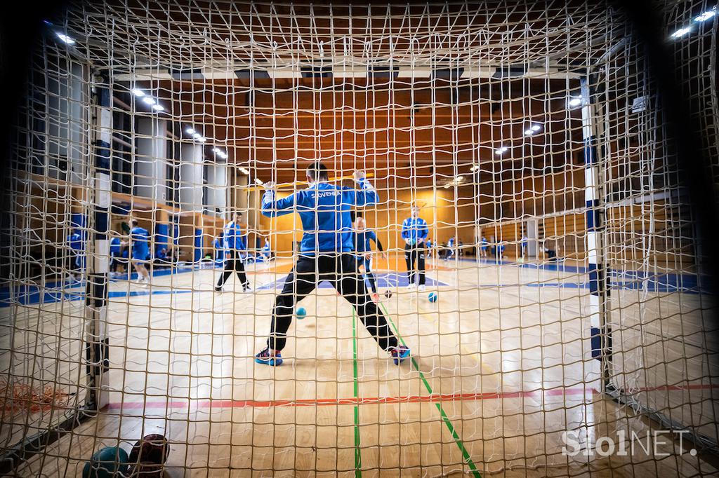 slovenska rokometna reprezentanca trening