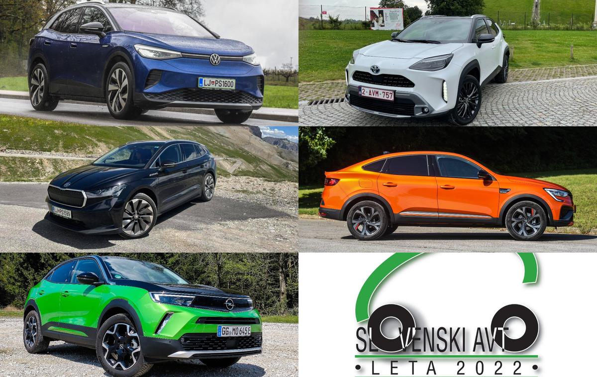 Slovenski avto leta 2022 | To je pet finalistov izbora Slovenski avto leta 2022. Finalni del izbora bo potekal 11. januarja prihodnje leto.