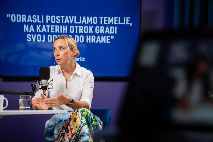 "Hrane ne ločujemo na zdravo in nezdravo, ampak samo na bolj uravnoteženo ali manj uravnoteženo." | Foto: Luka Petrič