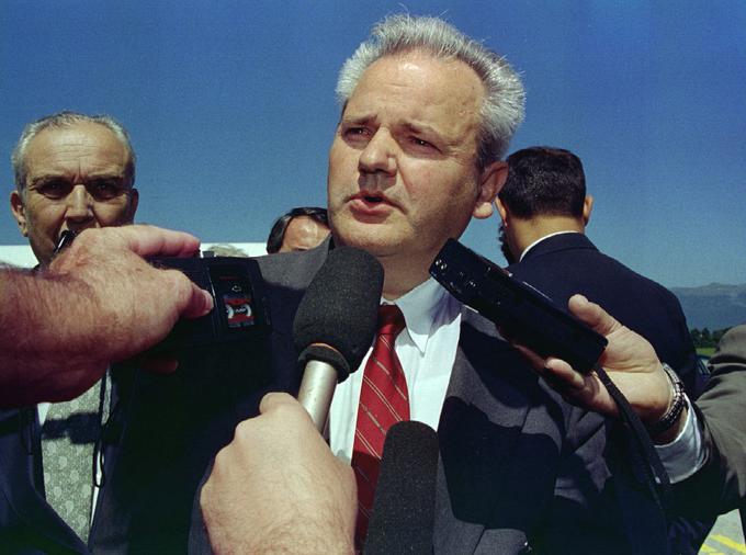 Slobodana Miloševića se je sramoval. | Foto: Reuters