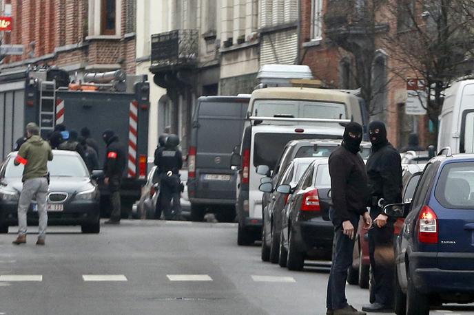 Bruselj aretacija Salaha Abdeslama | Foto Reuters