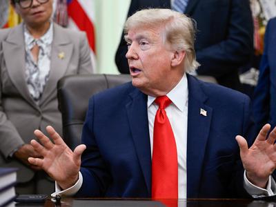 Trump v govoru ob 250. obletnici hvalil ZDA in kritiziral komunizem