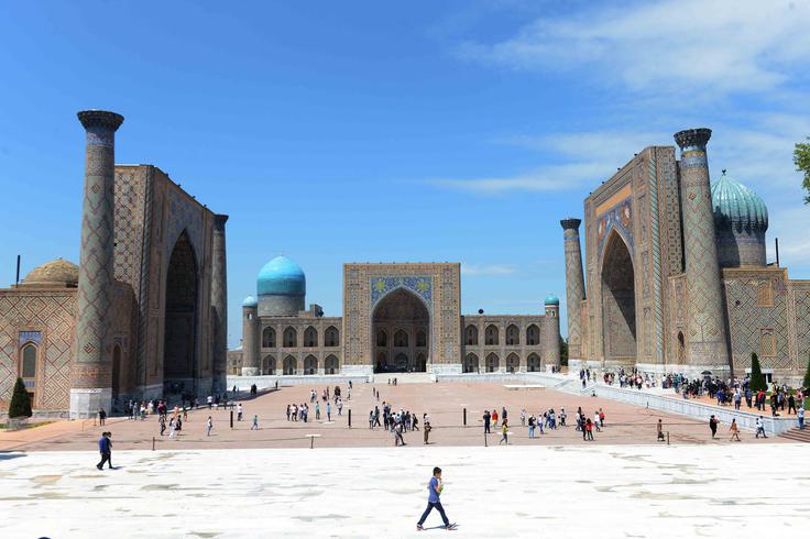 Samarkand, eden izmed največjih ponosov Uzbekistana, je eno najstarejših in arhitekturno najveličastnejših mest na svetu. | Foto: Guliverimage
