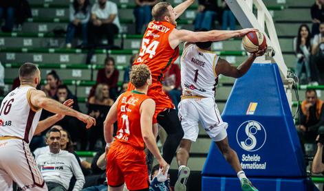 V živo: Cedevita Olimpija lovi prvo gostujočo zmago v ligi ABA