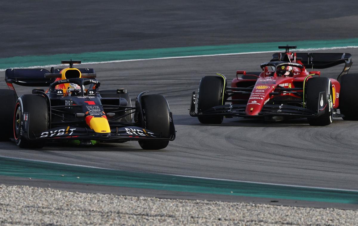 Verstappen Red Bull Ferrari | Naslov brani Verstappen, ki bo vozil dirkalnik s številko 1. Glavni izzivalec naj bi bil Ferrari. | Foto Reuters