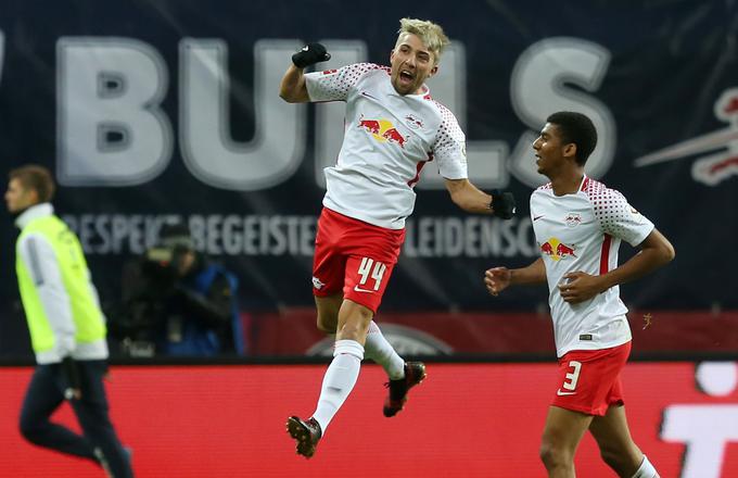 Za RB Leipzig je do zdaj odigral 44 tekem in zabil dva gola. | Foto: Getty Images