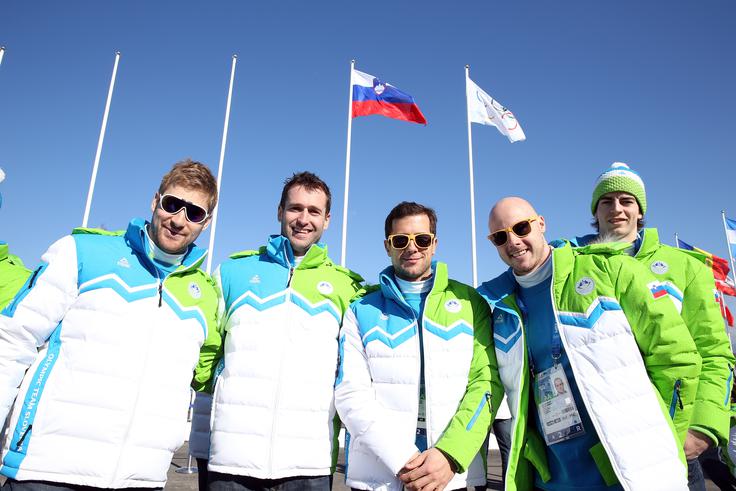 Od leve proti desni: Robert Kristan, Tomaž Razingar, Mitja Robar, Jan Muršak, Miha Verlič | Foto: 
