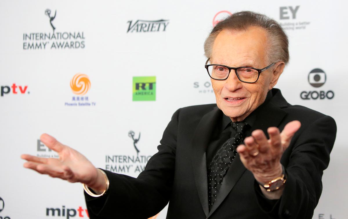 Larry King | Larry King je po štirih dneh zapustil oddelek za intenzivno terapijo. | Foto Reuters