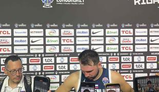 Luka Dončić po veliki zmagi vidno izmučen #video
