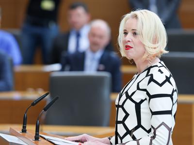 Prvič po izvolitvi novega predsednika DZ se je oglasila Urška Klakočar Zupančič