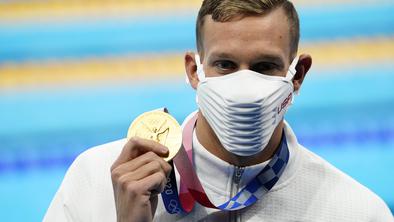 Dressel z novim rekordom do tretjega olimpijskega naslova v Tokiu