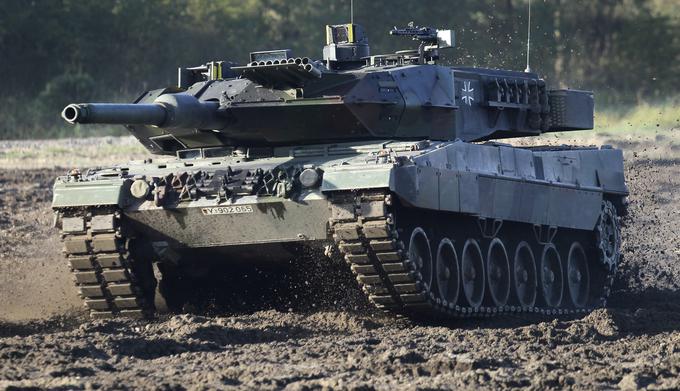 Ukrajinci si želijo zlasti nemške tanke vrste leopard 2, ki veljajo za ene najboljših na svetu. | Foto: Guliverimage/Vladimir Fedorenko