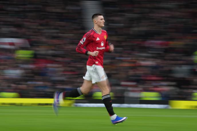 Manchester United, Benjamin Šeško | Benjamin Šeško je igral od 75. minute. | Foto Reuters