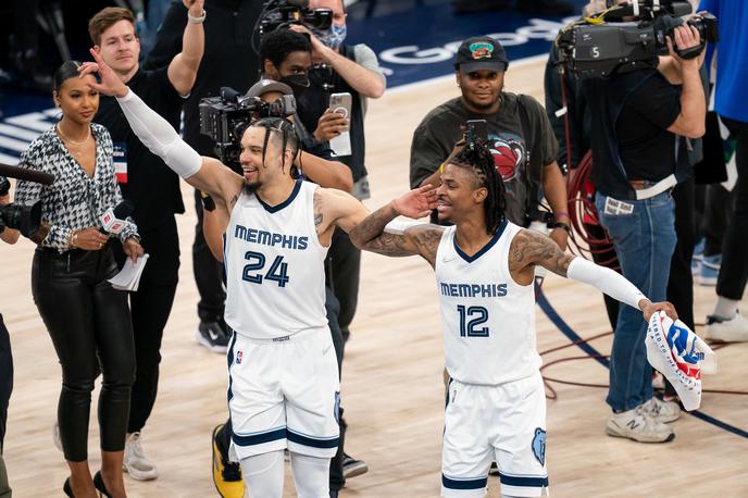 Memphis Grizzlies, Dillon Brooks, Ja Morant | Memphis se je prebil med najboljše štiri ekipe zahoda. | Foto Reuters